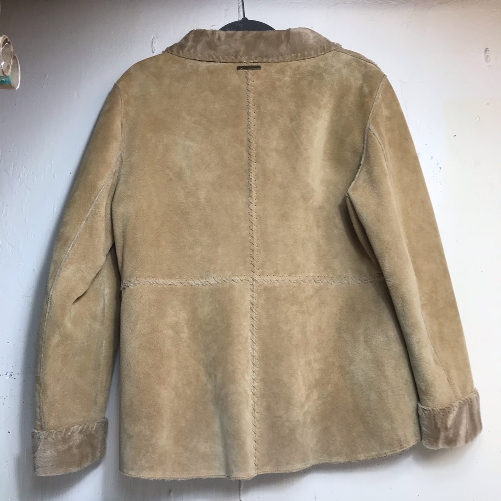 Vintage Guess Suede Patchwork Jacket - image 2